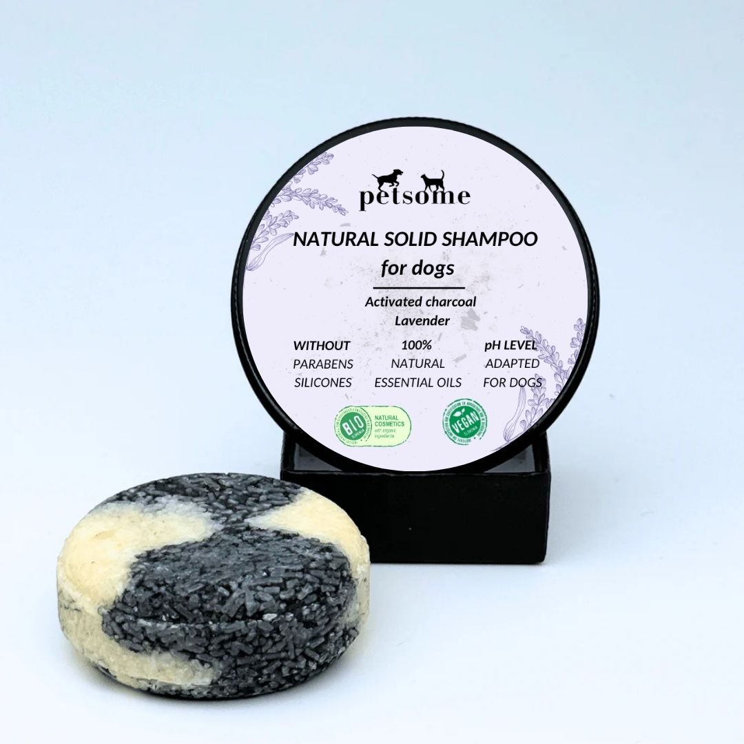 Shampoo solido naturale per cani - CAMPIONE 