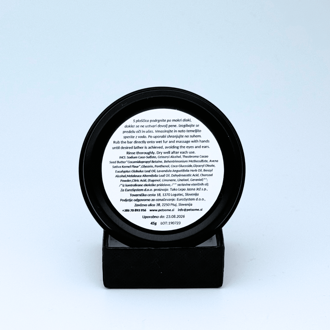 NARAVNI TRDI ŠAMPON za pse